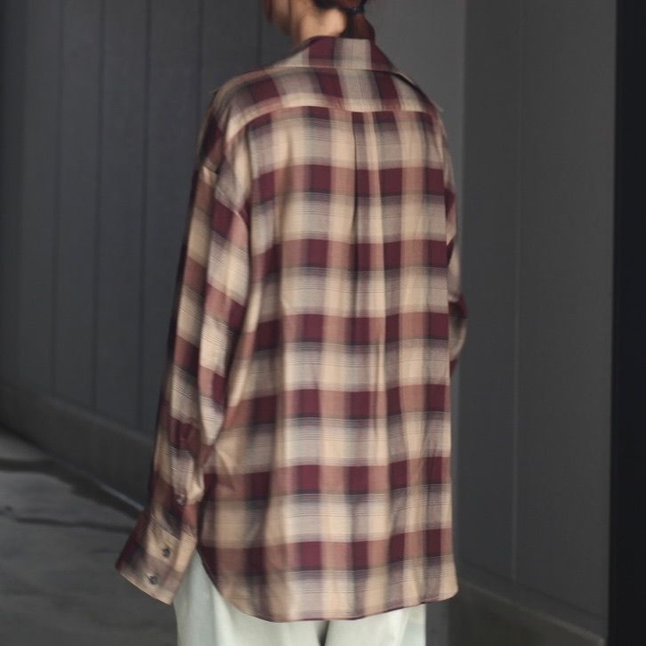 【残り一点】Plaid Skipper Shirts