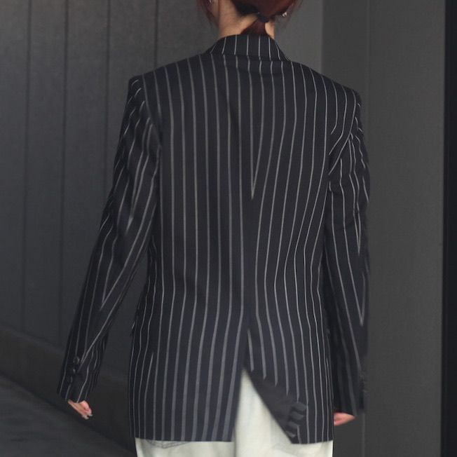 【残り一点】Stripe Double Jacket