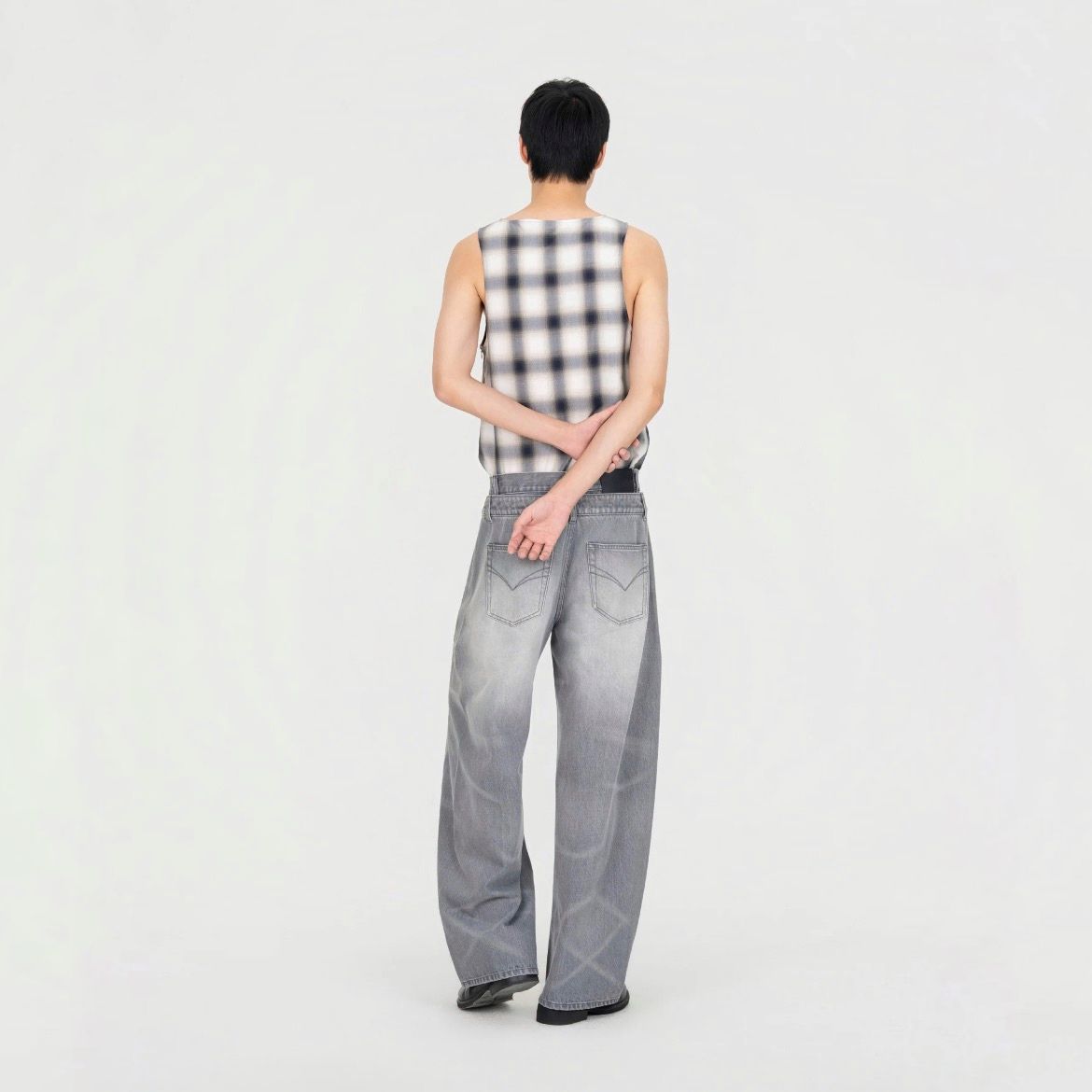 【残り一点】Washed Denim Trousers