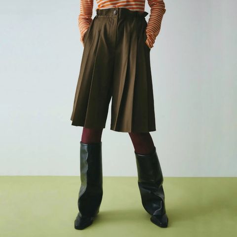 【残り一点】Tuck Half Pants