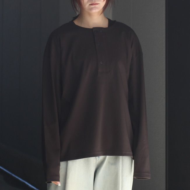 【残り一点】Henry Neck T Shirts