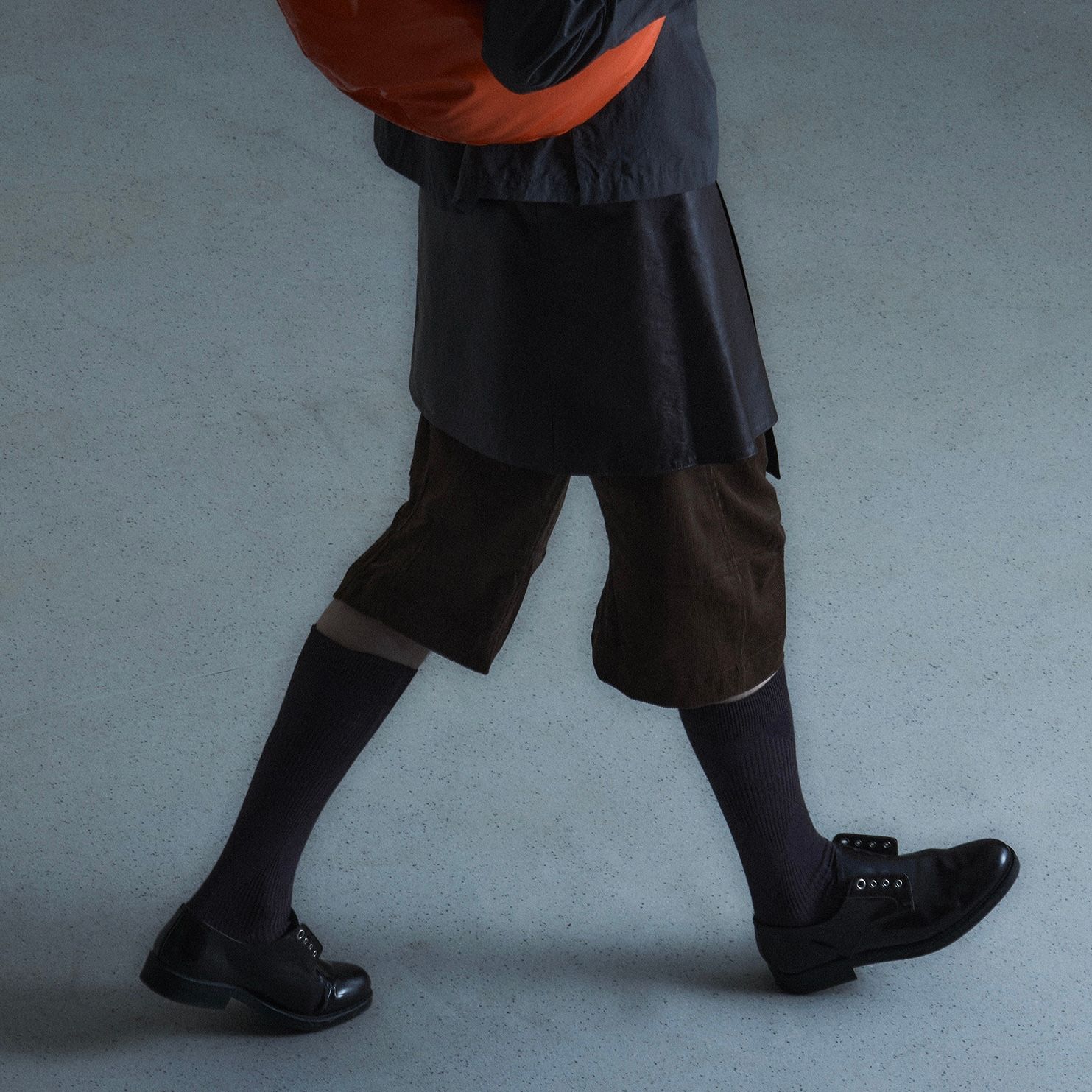 Omar Afridi - 【残り一点】Knee Darted Flare Shorts | ACRMTSM Omar Afridi - 【残り一点】Knee Darted Flare Shorts | ACRMTSM