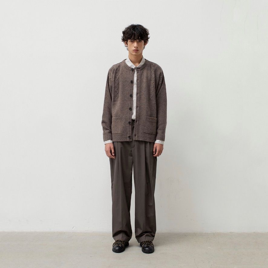 【残り一点】Bonjour 2Tuck Pants