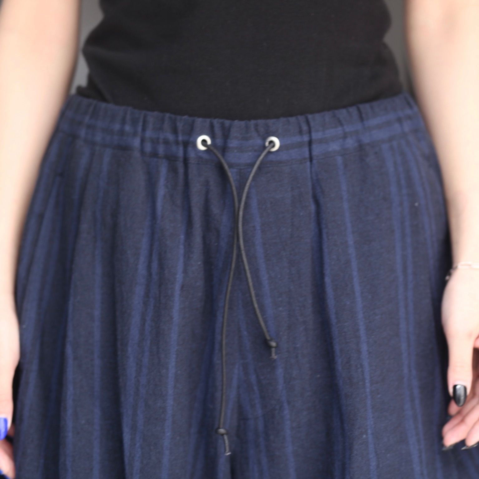 【残り一点】ワイドイージーショーツ(LINEN/COTTON)