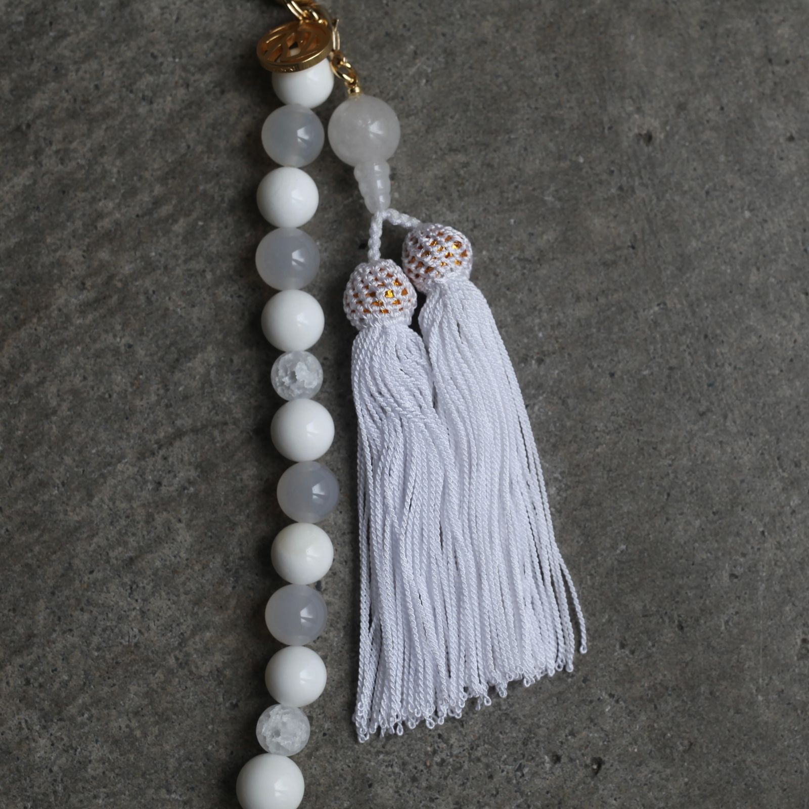 SOSHIOTSUKI - 【残り一点】Juzu Wallet Chain(WHITE) | ACRMTSM