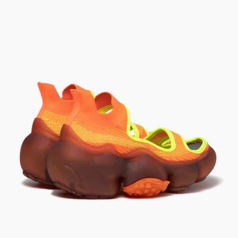 【残り一点】Moopie AS1 Sandal(ORANGE CITROEN YELLOW×FROST BROWN)