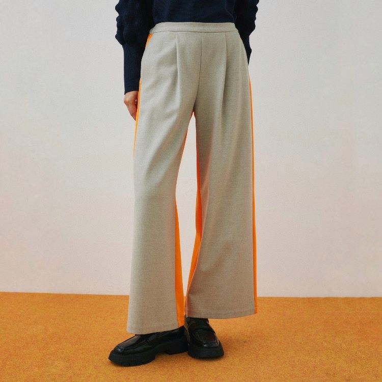 【残り一点】Bi Color Wide Pants