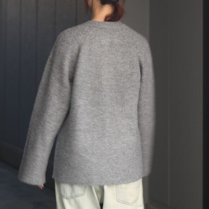 【残り一点】Poncho Like Raglan Knit C/D