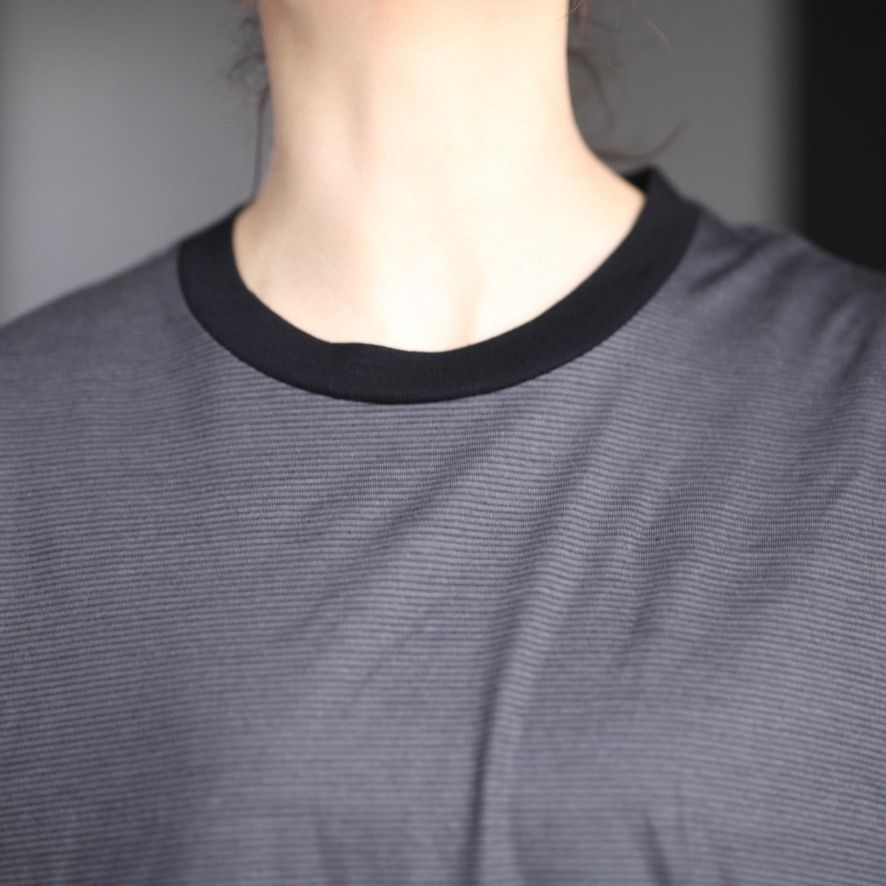 【残り一点】32G Wool Stripe SS Tee