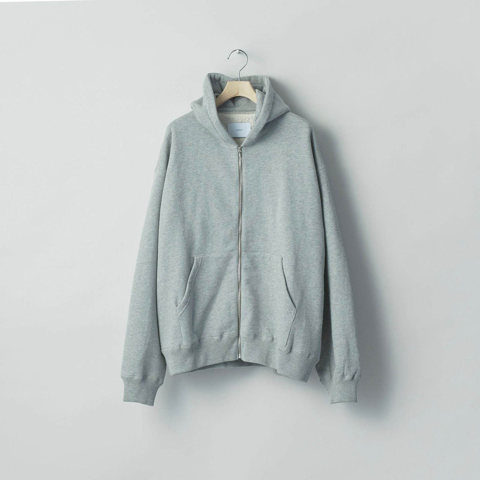 【残りわずか】Loopwheel Cotton Sweat Zip Hoody