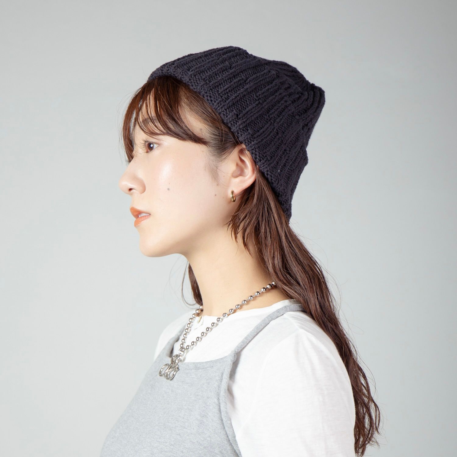 【残り一点】Rib Checker Knit Cap