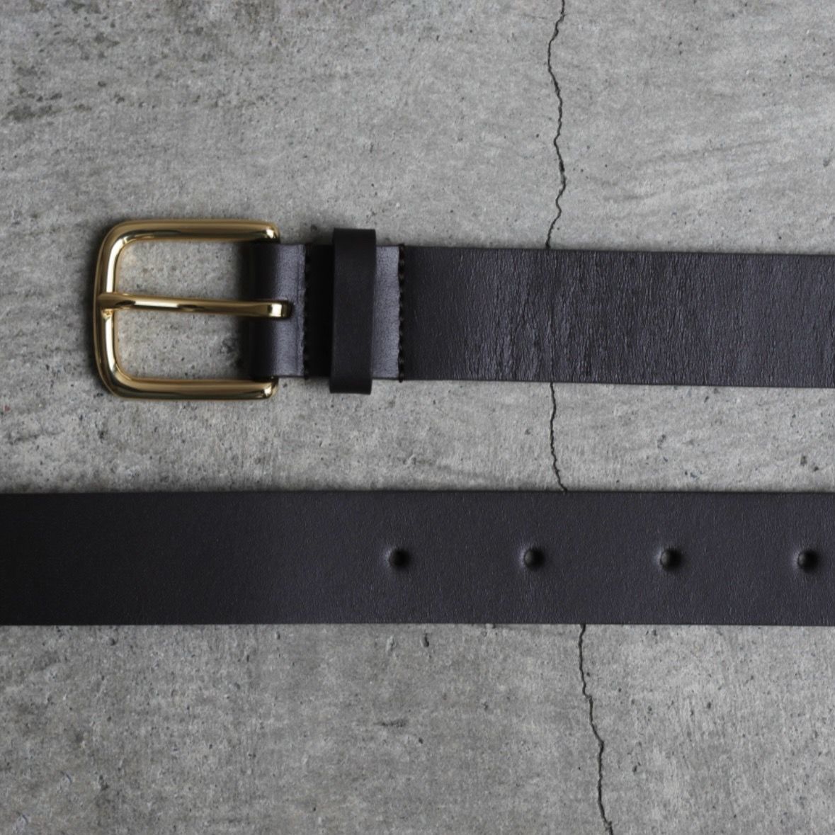 ssstein - 【残りわずか】Classic Leather Belt(PINNED BUCKLE