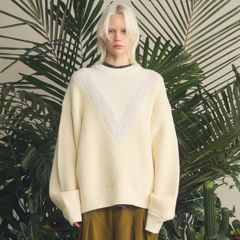 【残り一点】Prime Over V Switching Knit Pull Over
