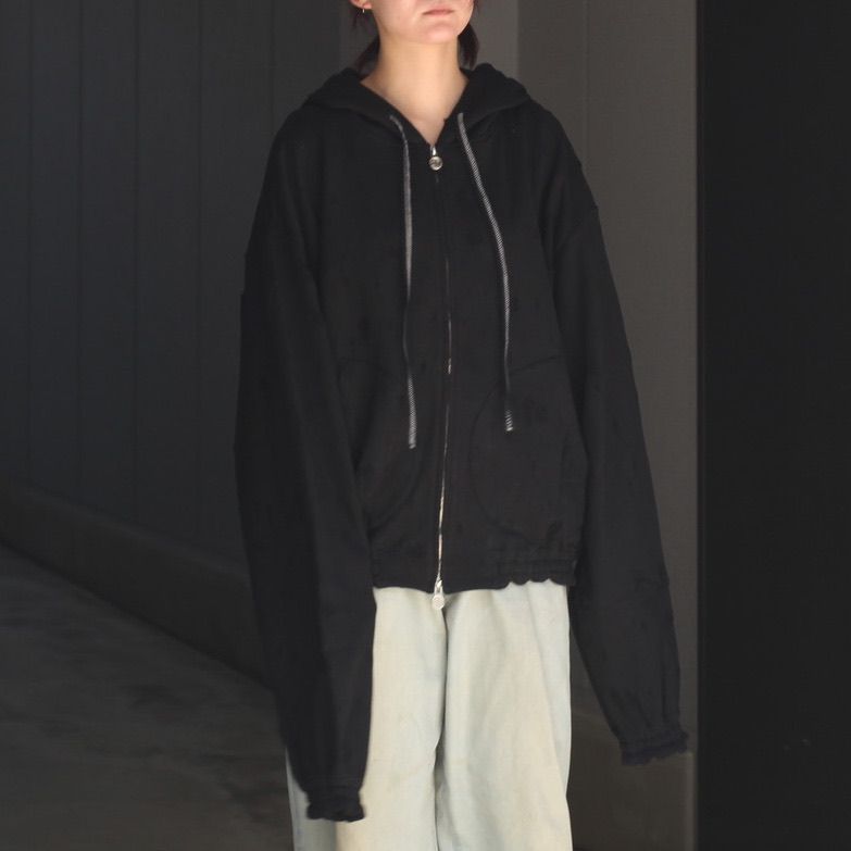 「寂静」 SHINYAKOZUKA - 【残り一点】Old Style Zip Hoodie | ACRMTSM