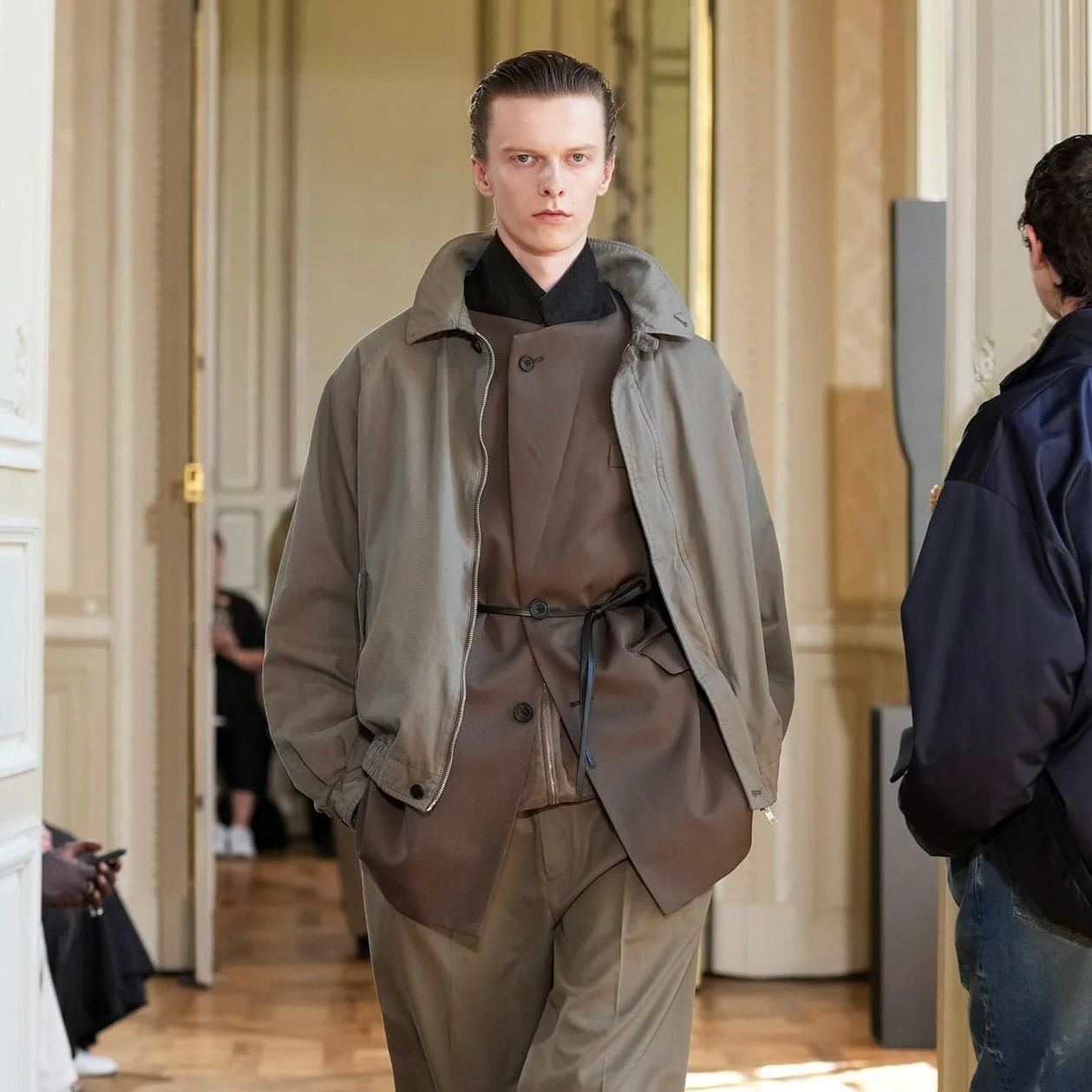 【残り一点】Oversized Single Breasted Long Jacket