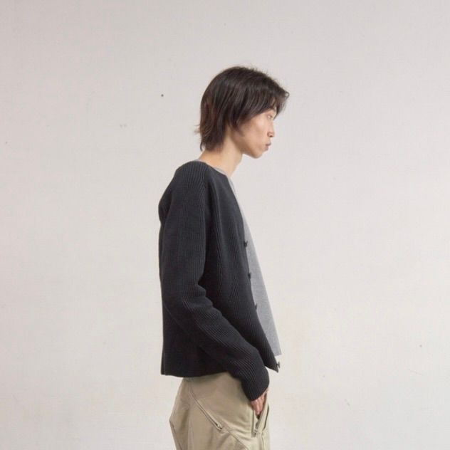 【残り一点】Ribbed Cardigan