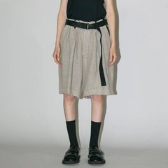 【残り一点】セミウェットリネンショートパンツ