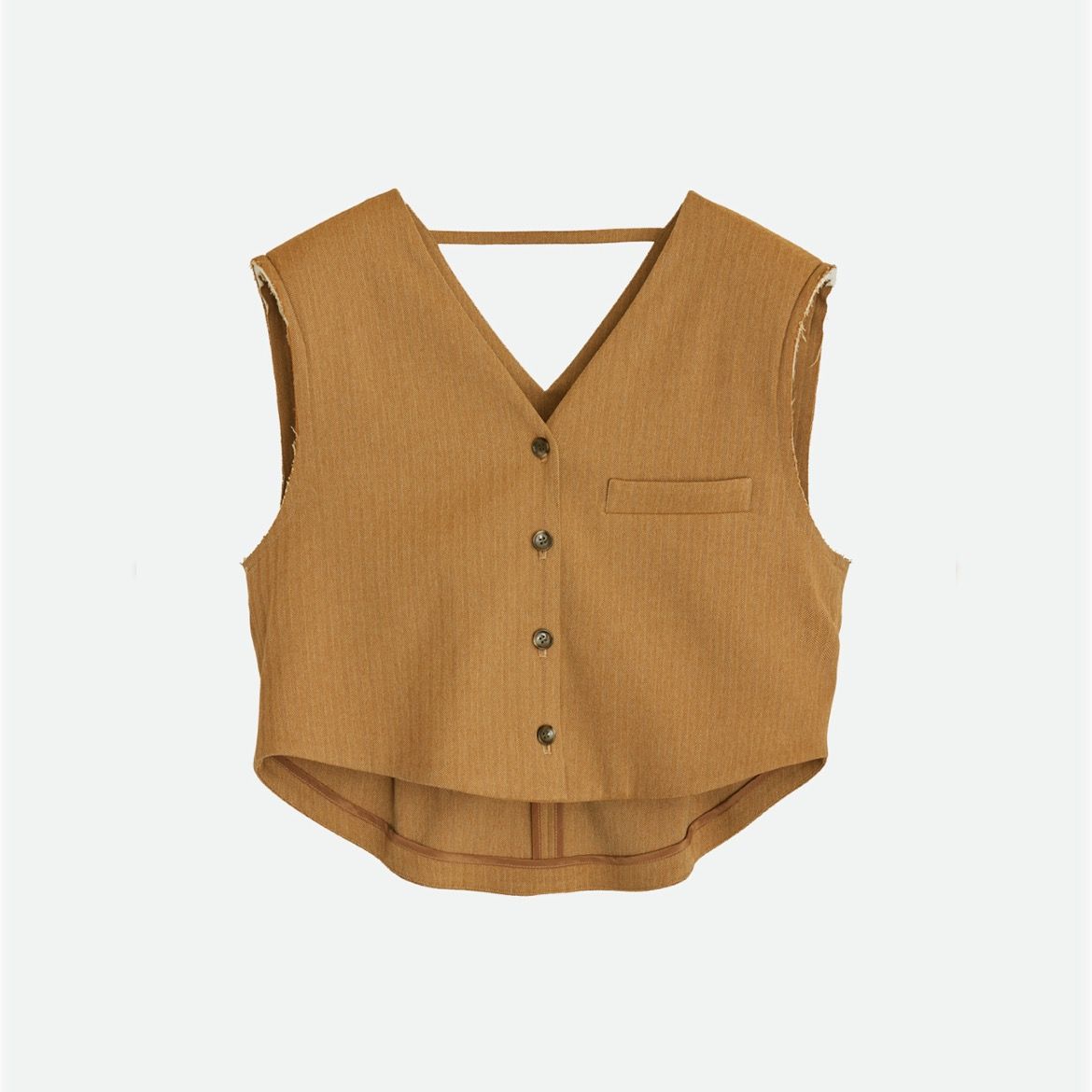 【残り一点】Retro Padded Vest Jacket