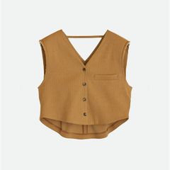 【残り一点】Retro Padded Vest Jacket