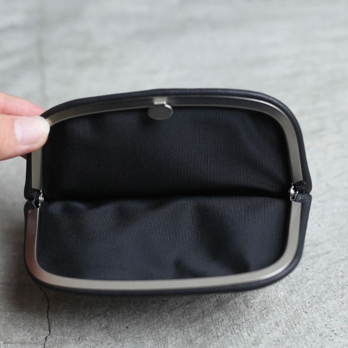 【残りわずか】Snap Purse Big(BLACK)