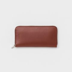 【残りわずか】Long Zip Purse(BROWN)