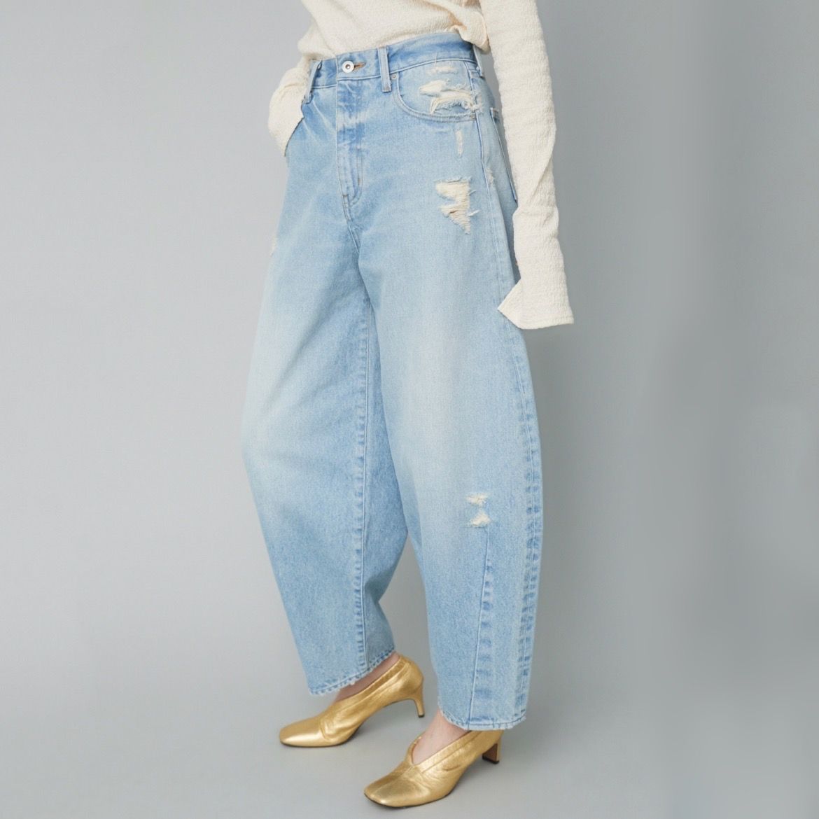 HeRIN.CYE - 【残り一点】Cocoon Denim Pants | ACRMTSM ONLINE STORE