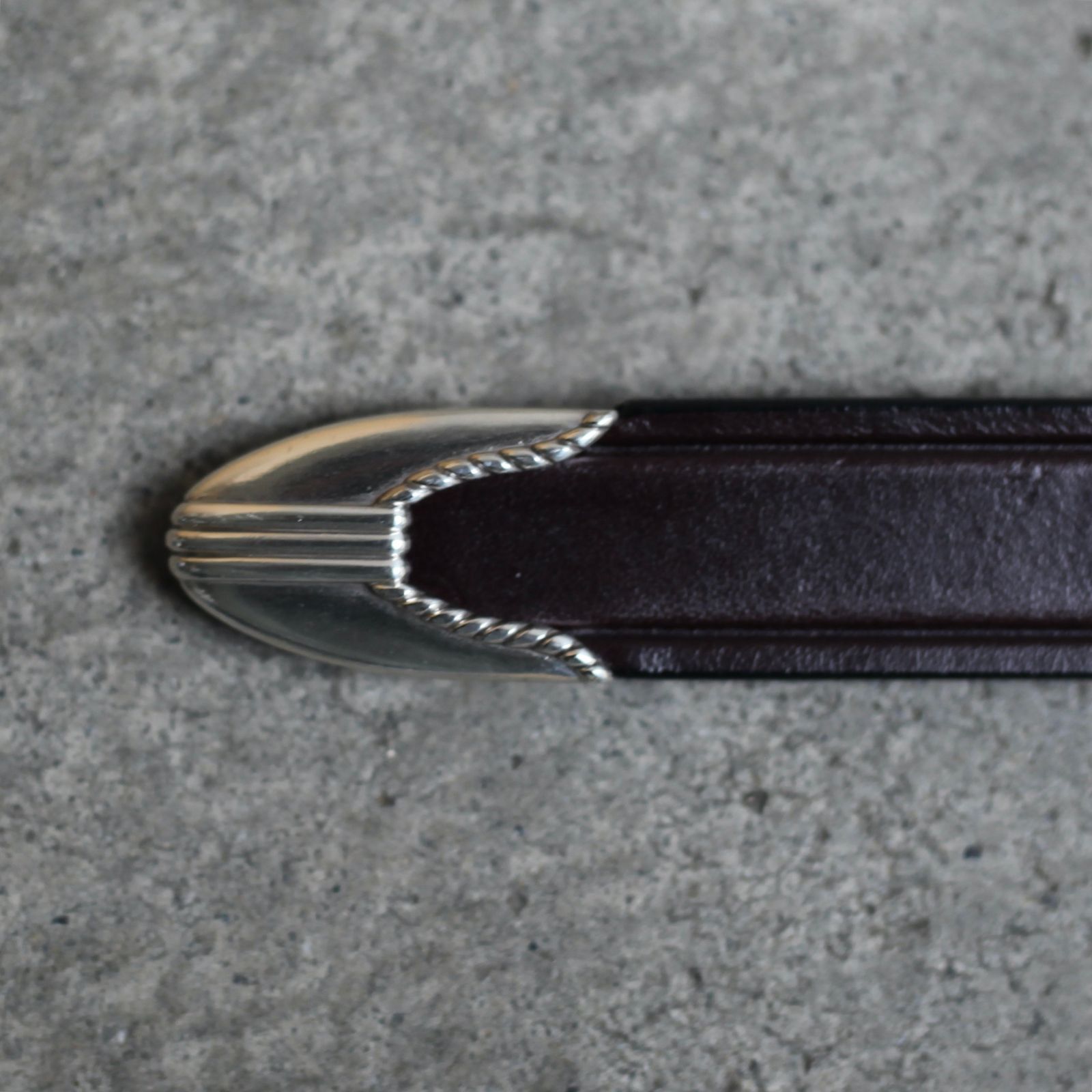 TORY LEATHER - 【残りわずか】3-Piece Silver Buckle Belts