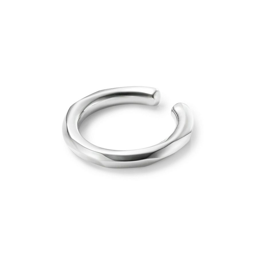 【お取り寄せ注文可能】Crockery Hoop Ear Cuff_M(SILVER)