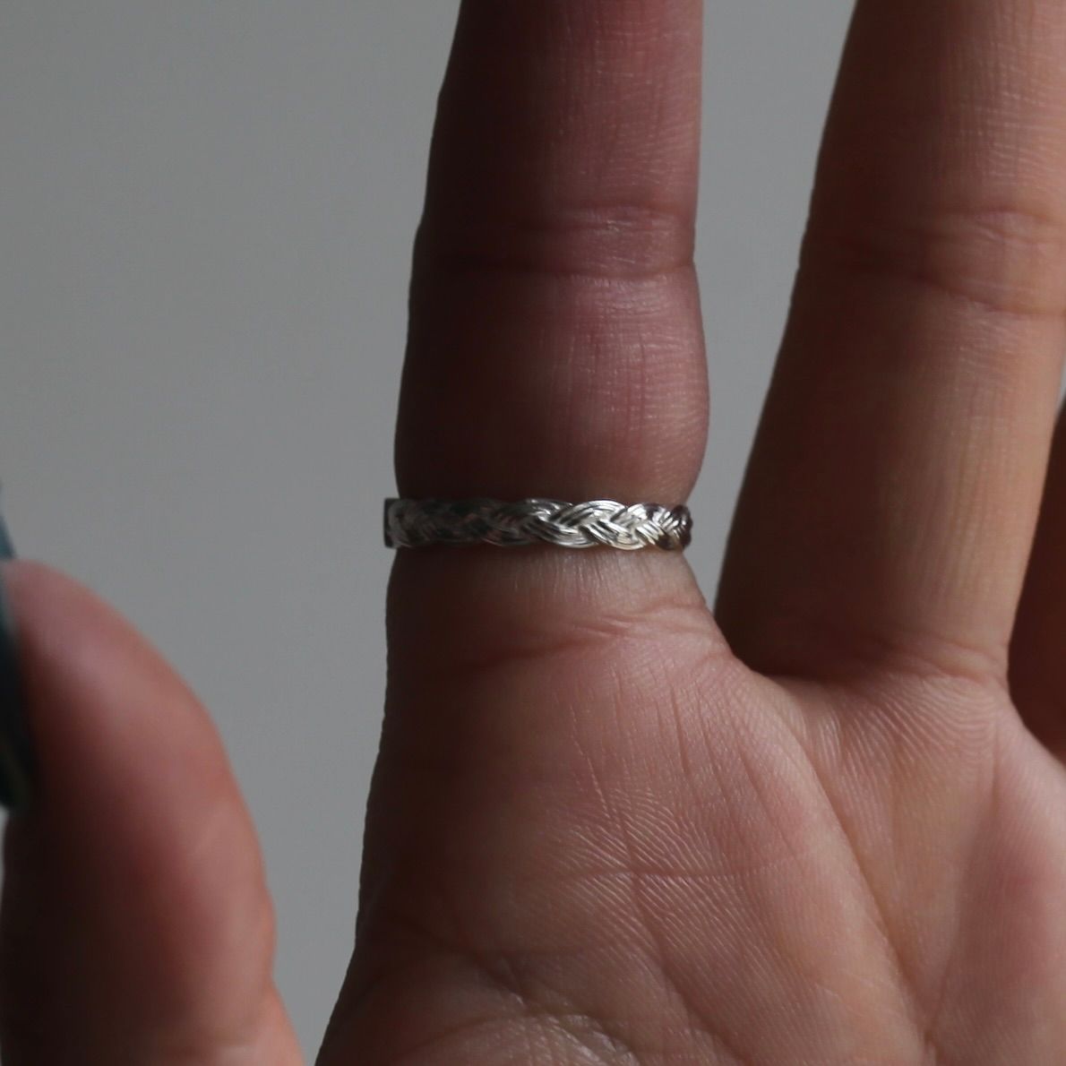 【残り一点】Braid ID Ring(3mm)