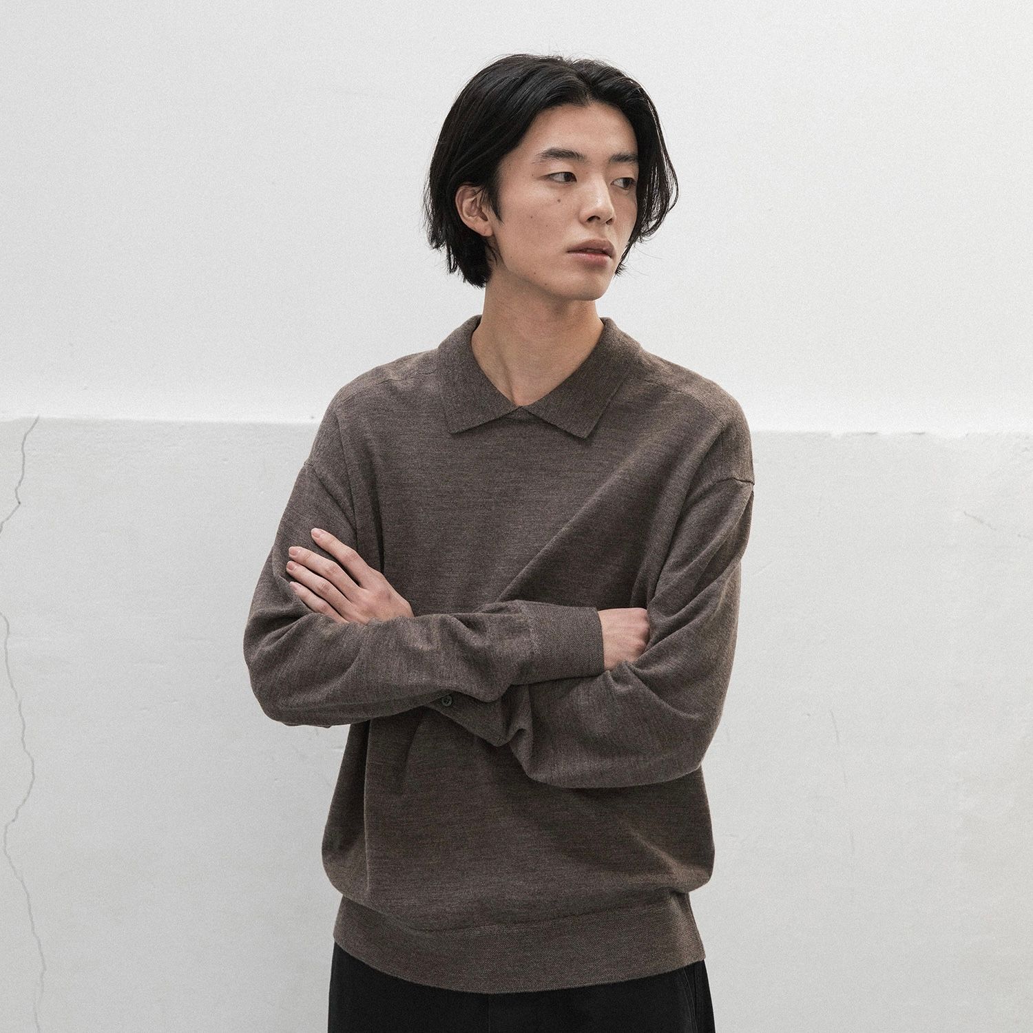 【残り一点】Soutien Collar Knit Pullover