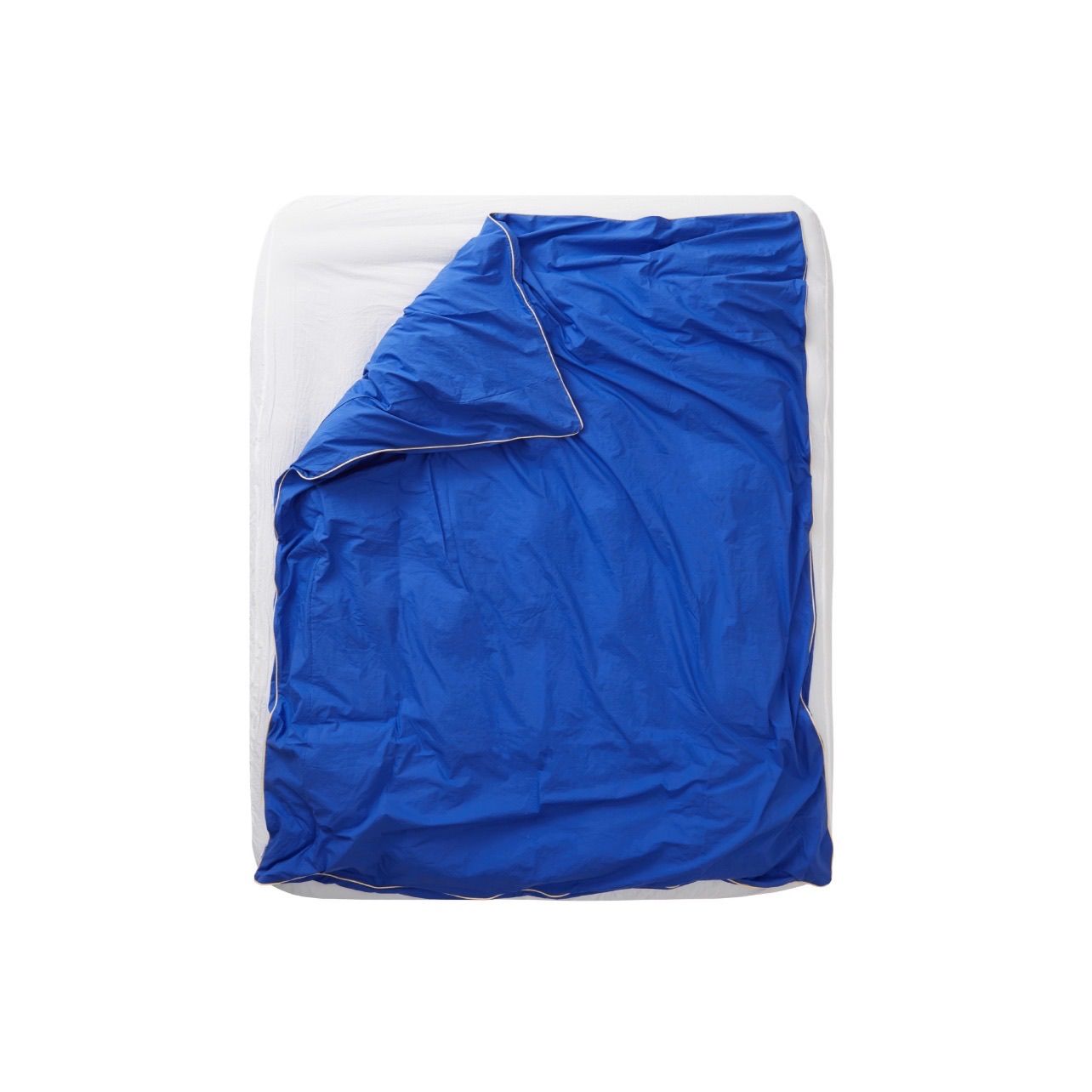 【残りわずか】Frame Pillow Cover(BLUE×YELLOW)