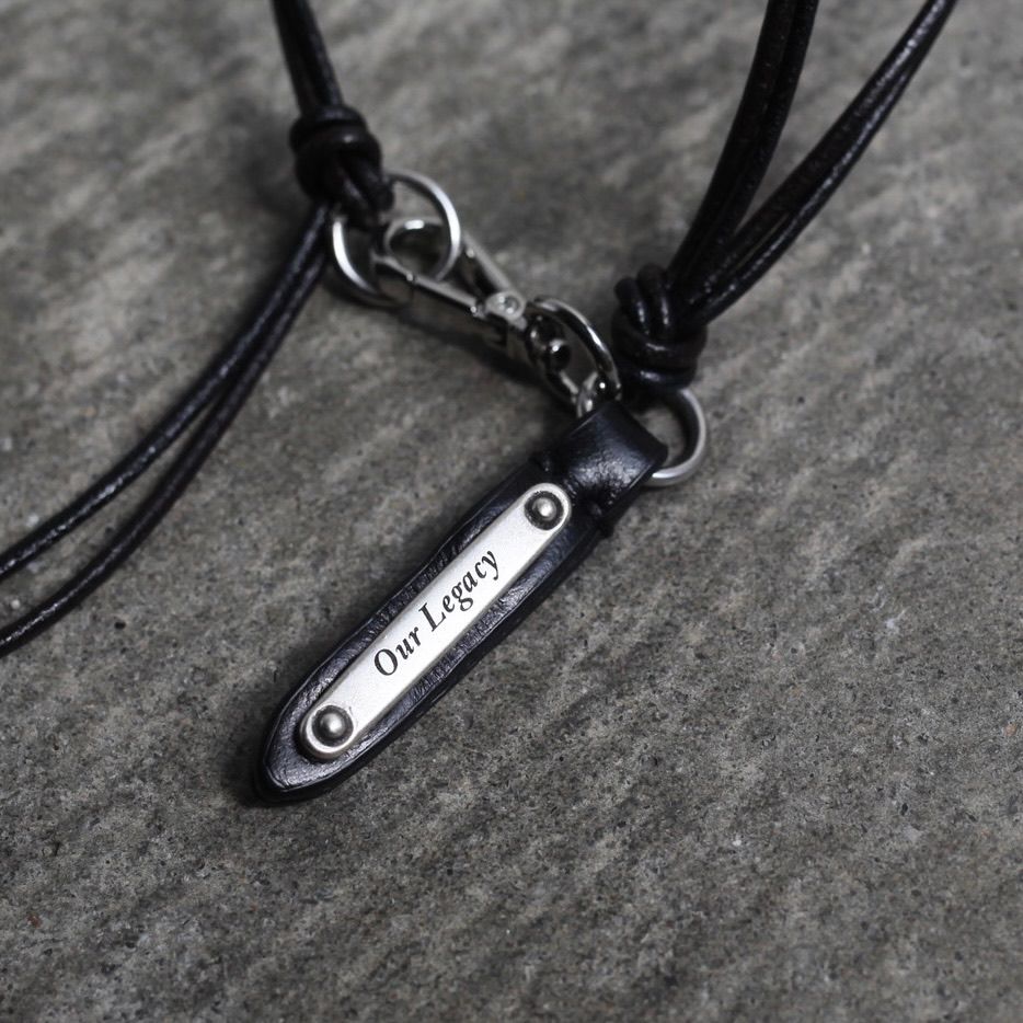 【OUR LEGACY】スーパースリム ラドン ファッジ リコリス レザー Our Legacy - Super Slim Ladon Fudge Liquorice Leather