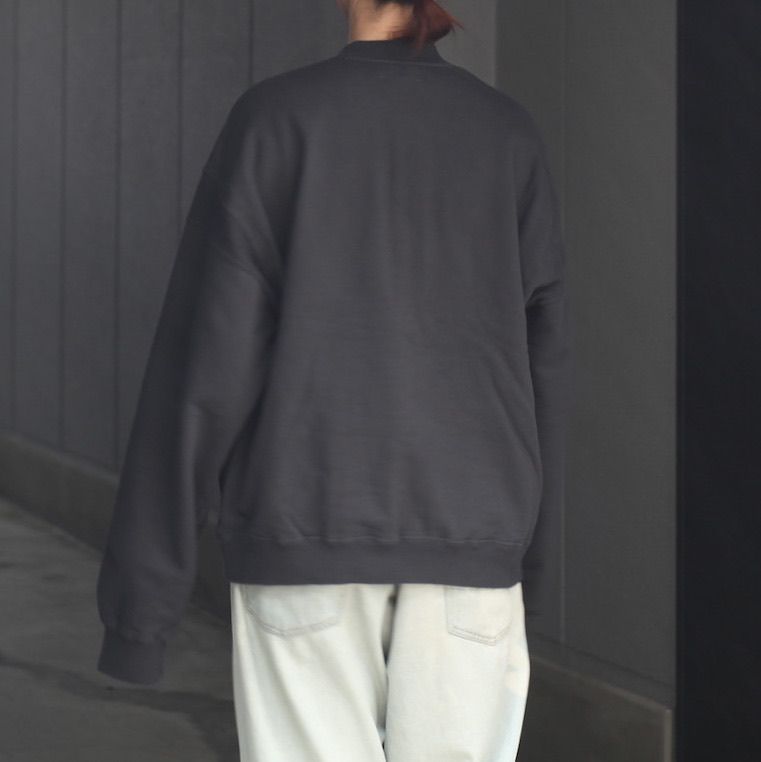 【残り一点】Henley Neck Sweat Shirt