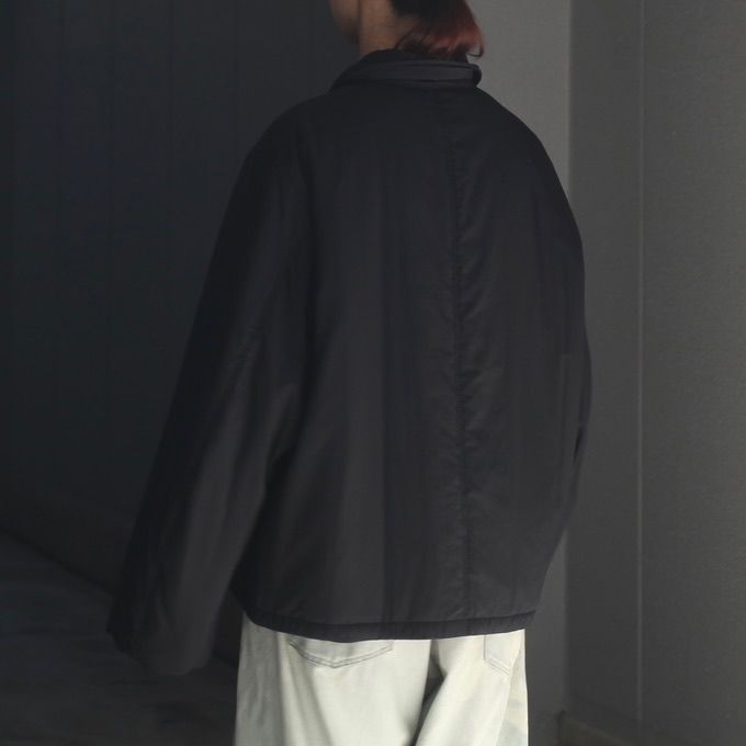 【残り一点】Mat Airly Nylon Wool Padded Harrington Jacket