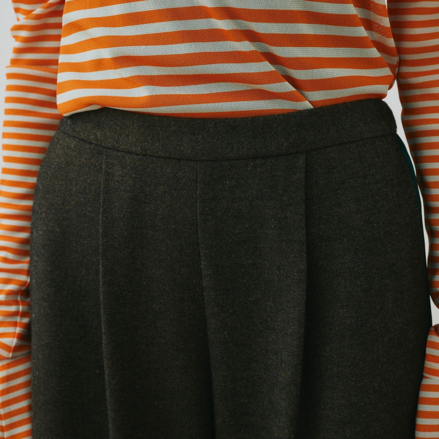 【残り一点】Bi Color Wide Pants