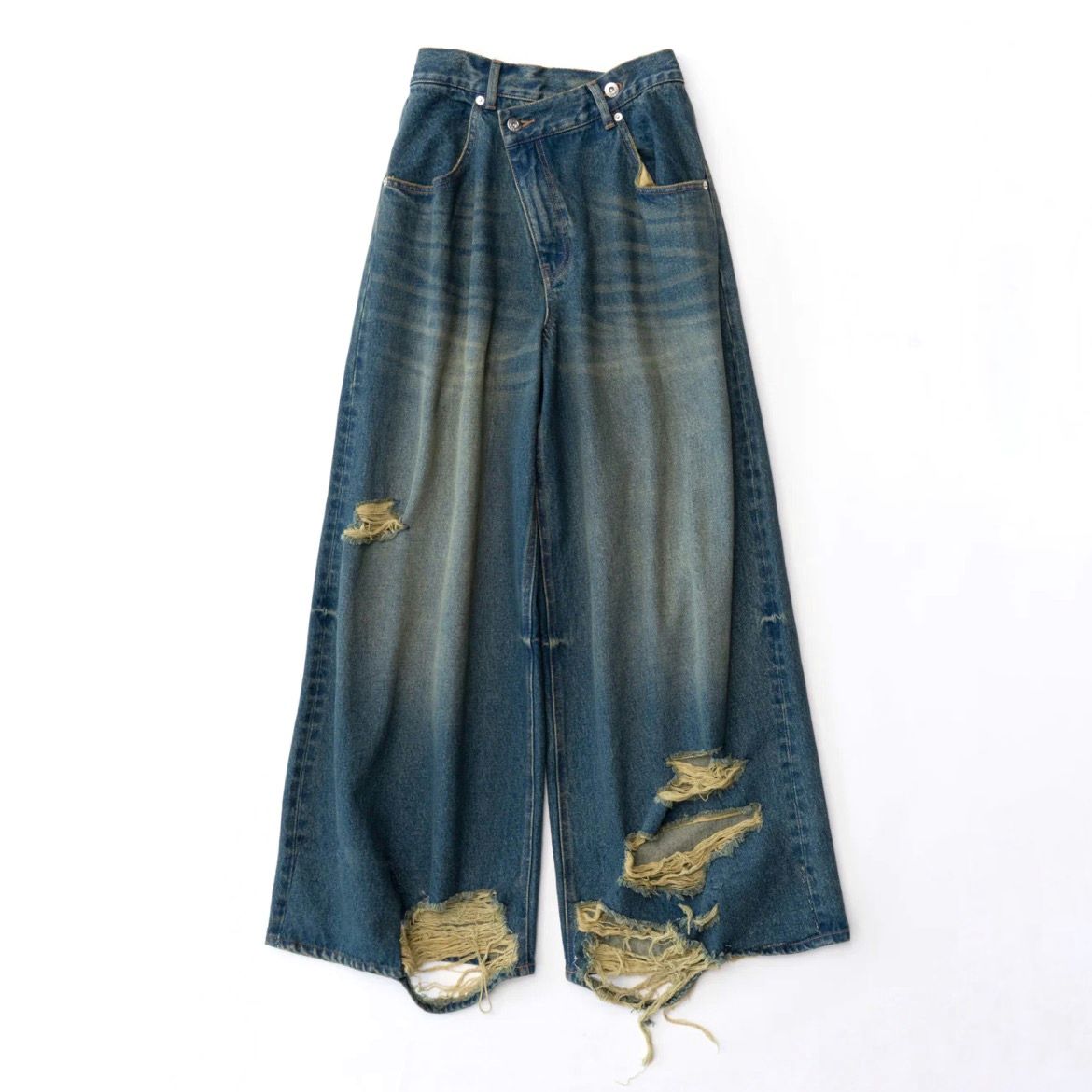 MAISON SPECIAL - 【残り一点】Ripped Wide Denim | ACRMTSM ONLINE STORE