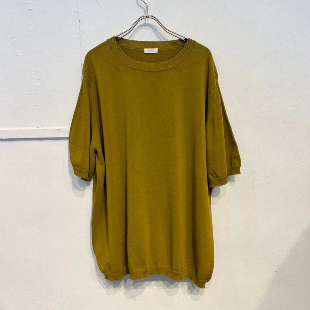 【残り一点】Wholegarment S/S Knit