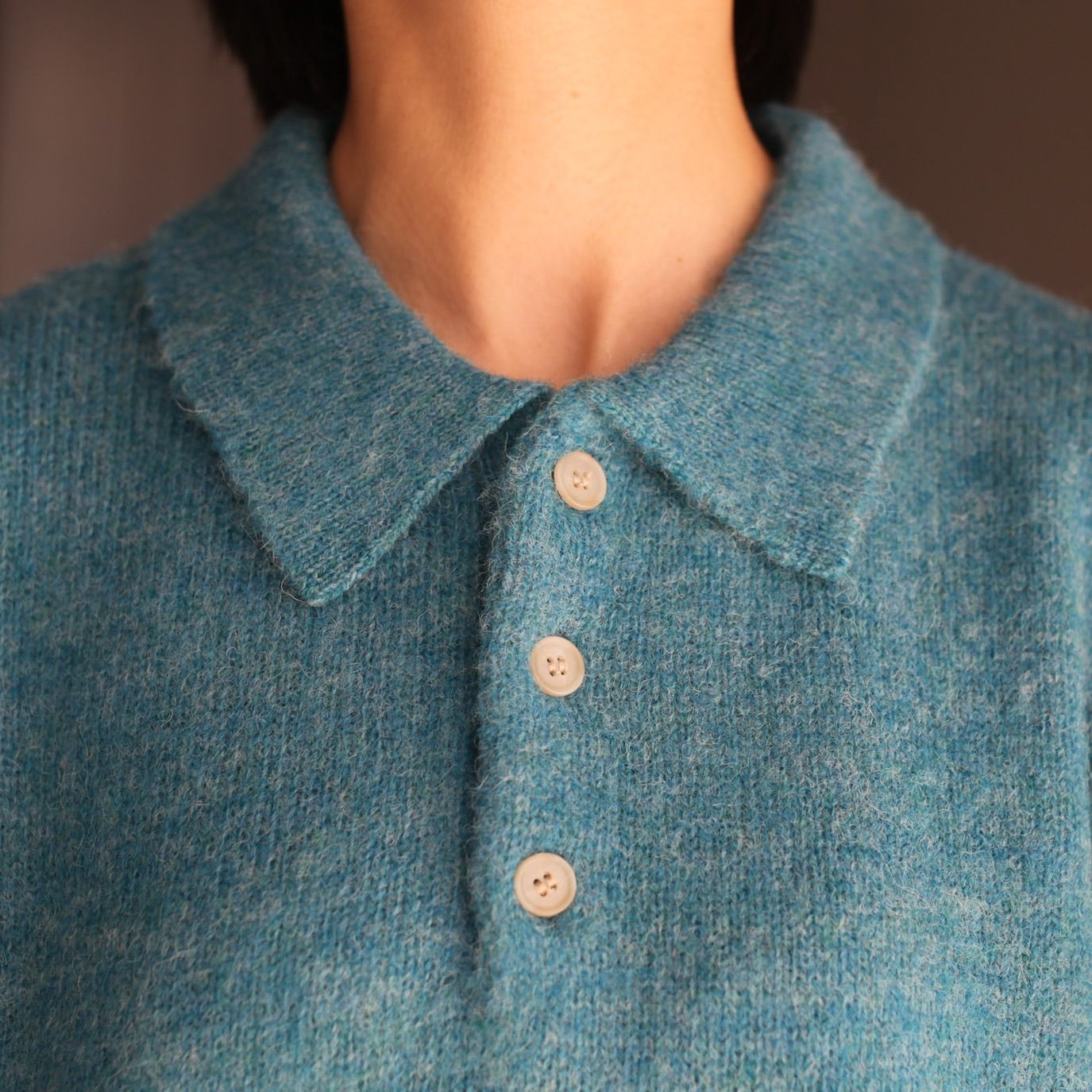 EVCON - 【残り一点】Jamieson's Knit Polo | ACRMTSM ONLINE STORE