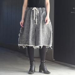 【残り一点】ピグメントプリントデニムショーツ