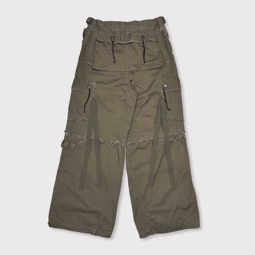 【残り一点】Slash Seam Twist Cargo Pants(AGED TWILL)