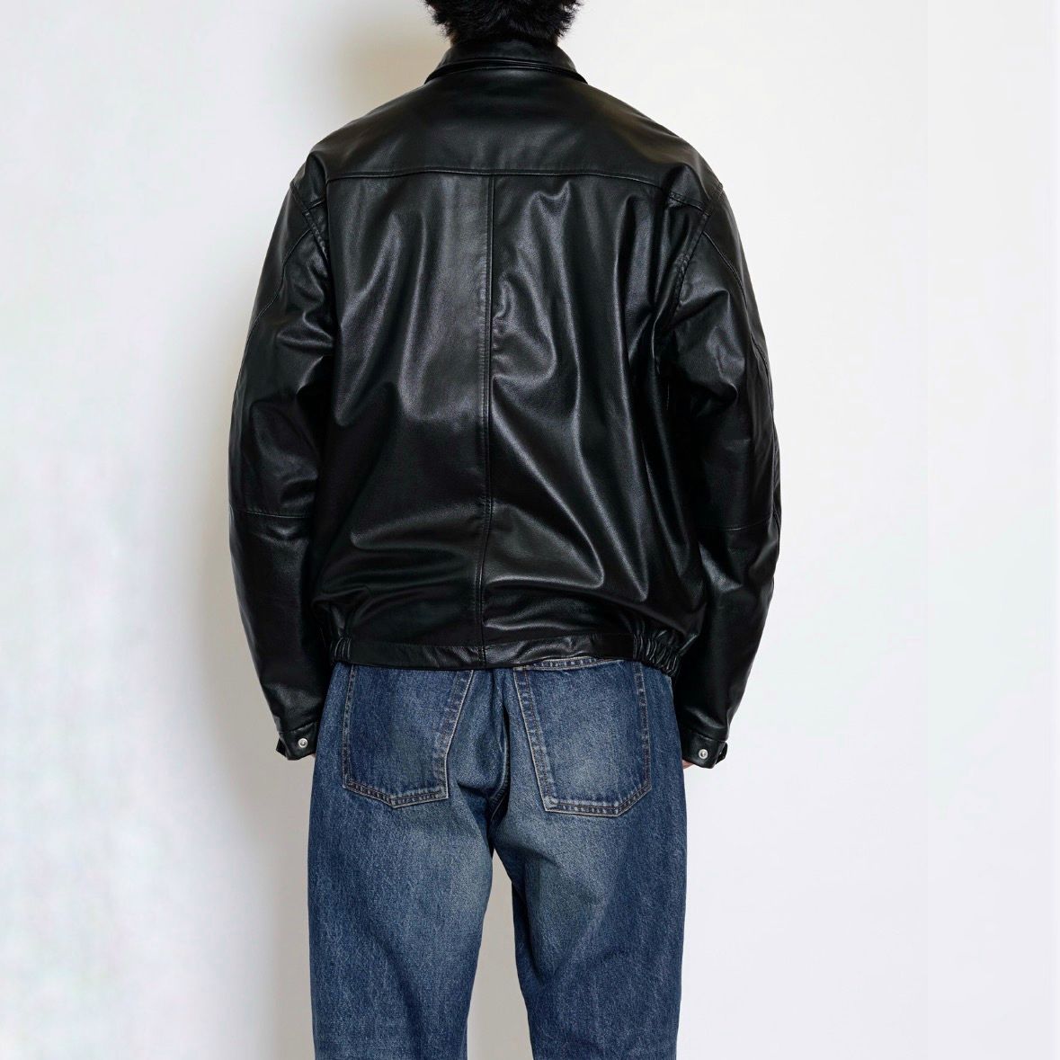 【残りわずか】Leather Blouson
