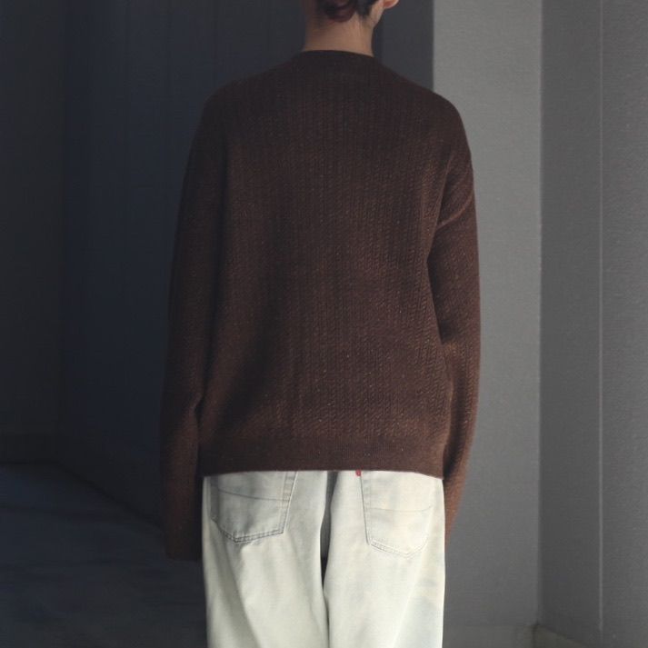 【残り一点】Nep V Zip-up Cardigan