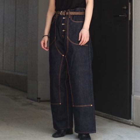 【残りわずか】Classic Double Knee Denim Pants