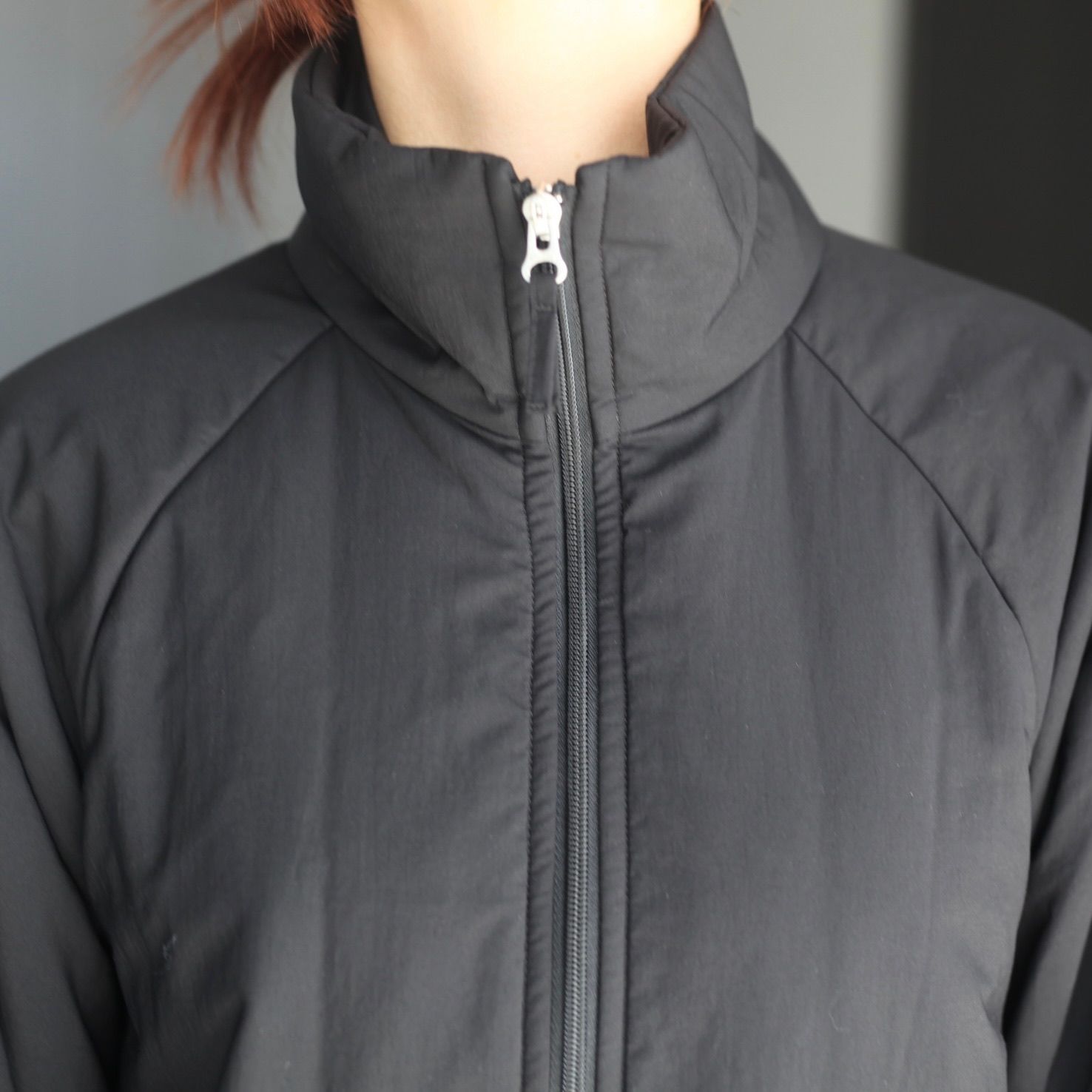【残り一点】Mat Airly Nylon Wool Padded Stand Jacket
