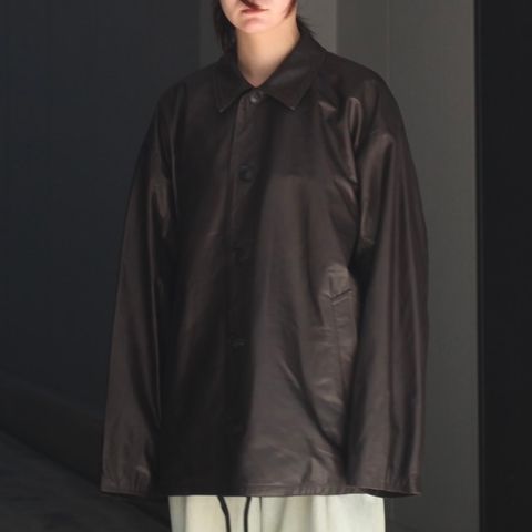 【残り一点】Coach Jacket(FULL GRAIN LEATHER)