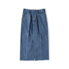 【残り一点】Tuck Baggy Type2(STRIPE DENIM SPLASH VINTAGE WASH)