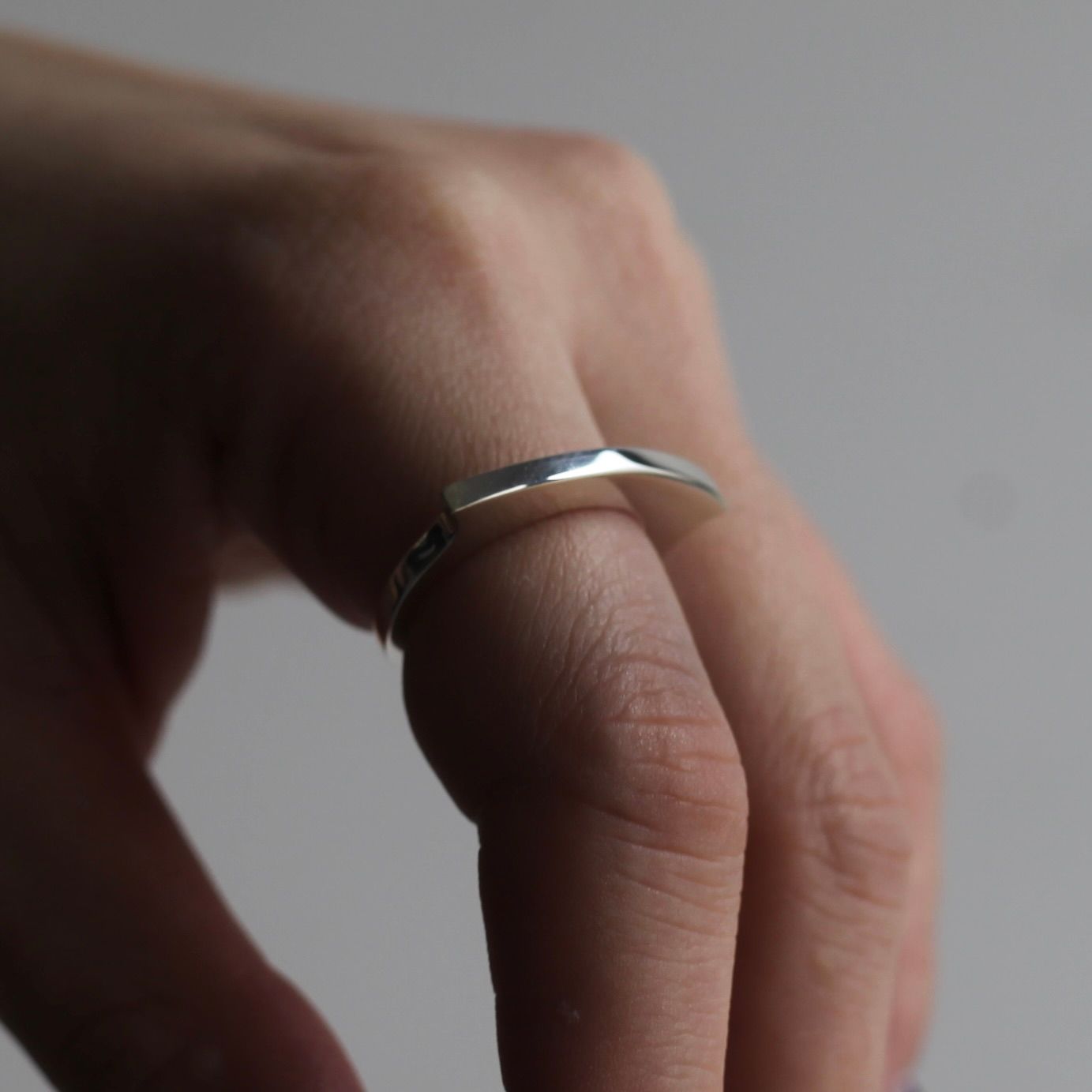 【残り一点】Flat Arch Ring