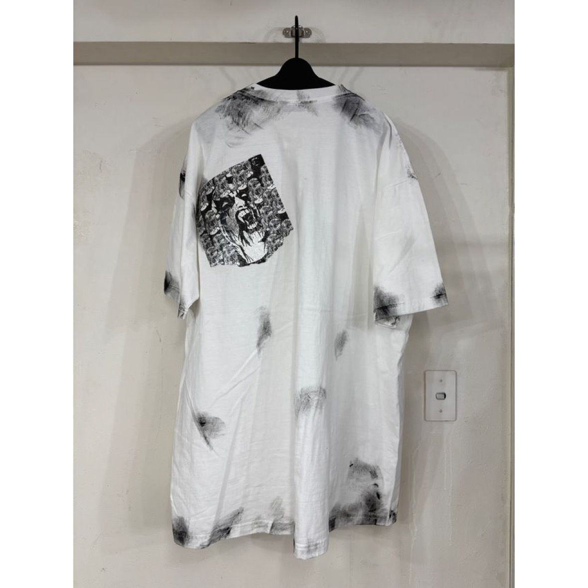 【残り一点】Paper Bonding Rubber Coating T-Shirt