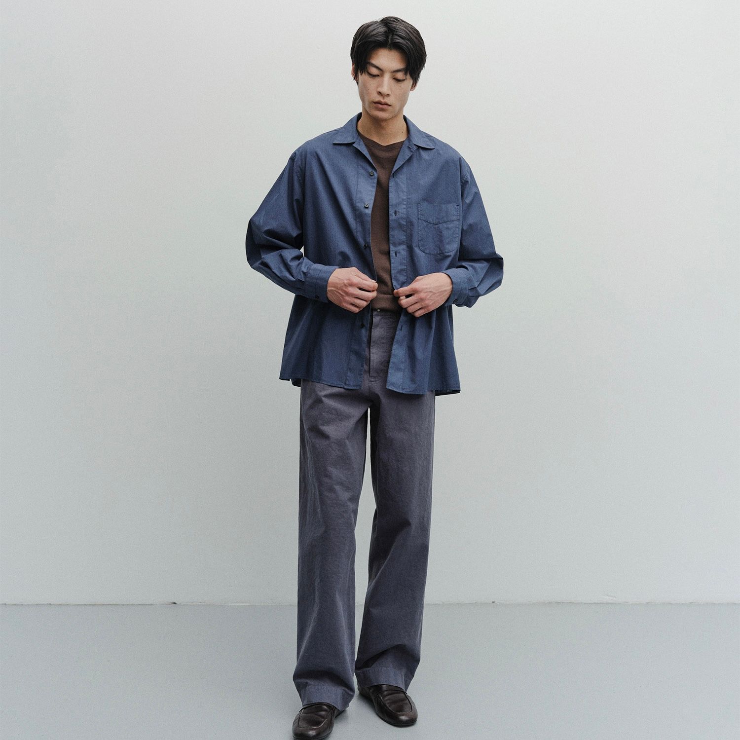 【残り一点】Overdyed Pajama Shirt