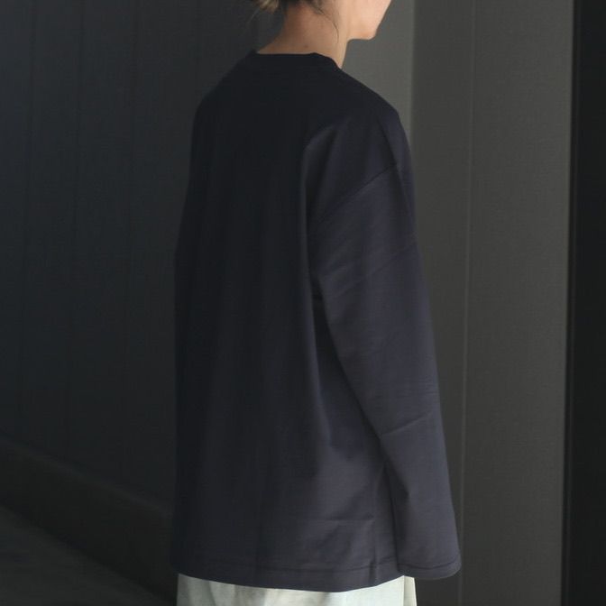 【残り一点】Suvin60/2 Oversized Long-Sleeve T-shirt